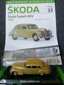 KALEIDOSKOP SLAVNÝCH VOZŮ ŠKODA 1:43 DEAGOSTINI