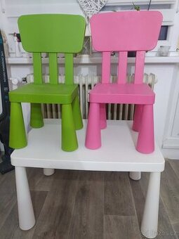 Stůl a židle pro děti