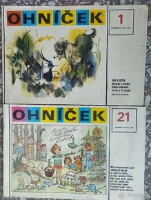 Časopisy Ohníček ročník 35, 36