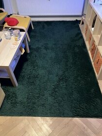 Smaragdový koberec 200x290