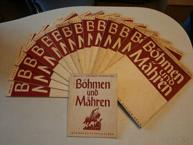 20x nacistický časopis Bohmen und Mahren
