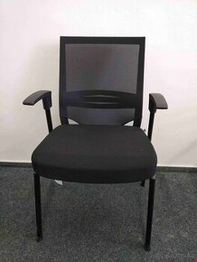 Konferenční židle Pixis černá - nová