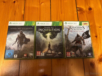 Hry na Xbox 360 - Assassins Creed, Dragon Age, Clash Titans