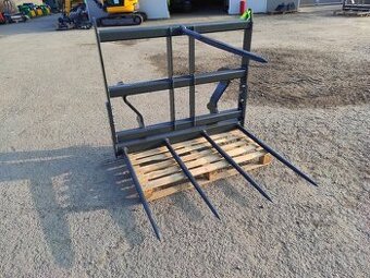 Vidle na balíky, hnůj, aj. - šíře 140cm, euro uchycení