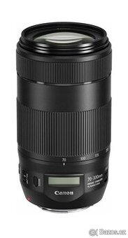 Objektiv Canon EF 70-300 mm f/4-5.6 IS II USM + clona
