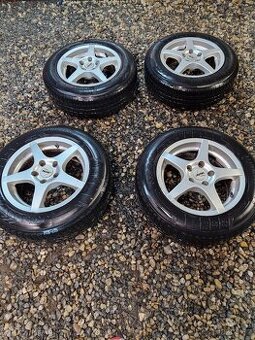Alu kola 5x108 R15 včetně pneu 195/65 r15