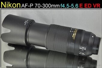 Nikon AF-P Nikkor 70-300mm f/4.5-5.6 E ED VR FX