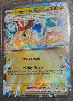 Pokemon TCG Dragonite EX OBF 159