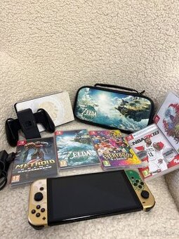 NINTENDO SWITCH OLED Zelda edition  6her