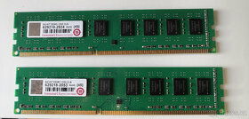 kit Transcend 2x4 GB (8 GB) DDR3 1333 MHz CL9 - 1