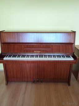 Pianino Petrof 114 k 3 pedály s moderátorem na ztišení