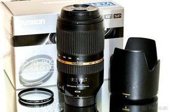 Nikon Tamron SP AF 70-300 DI VC USD + UV filtr TOP STAV