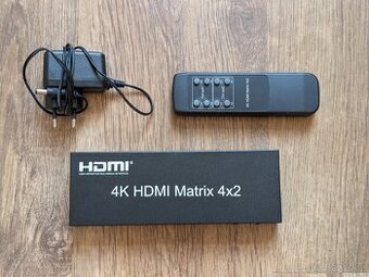 HDMI Matrix/Mux/přepínač 4x2