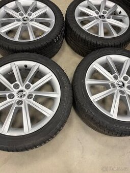 Alu kola Octavia 3 5x112 r17 et 49 7jx17 kola letni 245/45