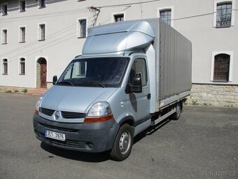 RENAULT MASTER 2.5 DCi - valník plachta, 1 majitel, DPH