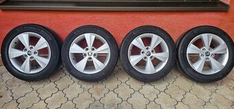 Originál alu Škoda 4 5x112 205/55 R16 letní - 7mm