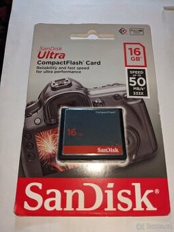 SanDisk Compact flash 16GB nová