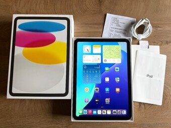 Apple iPad 2022 10 gen, 64gb, silver, ZÁRUKA