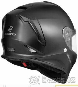 Helma na moto BOGOTTO černá vel:S