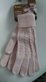 Pletené damske rukavice Tchibo