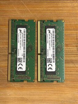 RAM paměť 16 GB kit 2x8GB Micron DDR4, So-dimm, 2400Mhz