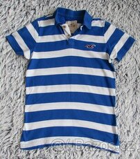 Pánské proužkaté polo triko Hollister vel.M