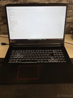 Herní notebook Acer nitro RTX 2060