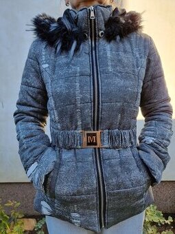 Dámská zimní bunda šedá