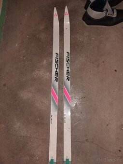 Retro běžkařský set lyže Fischer Classic