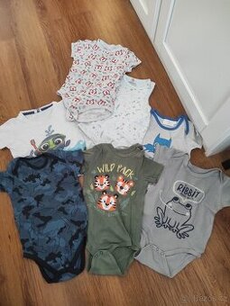 Dětské body s krátkým rukávem vel. 86/92