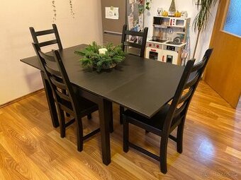 Rozkládací jídelní set IKEA