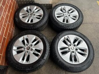 Alu 16" 5x112 , škoda " TWISTER " O4 zimní 90% TOP