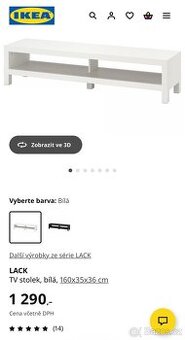 TV stolek Ikea