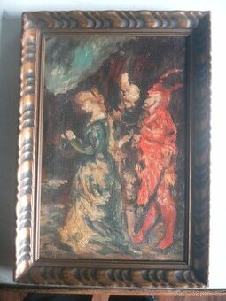 Ďábel, Faust a Markéta.