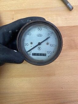 Prodám originální tachometr FJ Křižík na Jawa Pérák