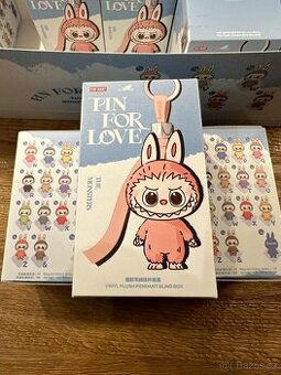 LABUBU - PIN FOR LOVE SERIES - Blind Box (N-Z) - ORIGINÁL