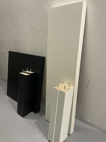 Ikea stolek LACK, bílý a černý - 1