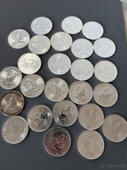 stříbrná mince 1 Oz Maple Leaf - 2014 Kanada
