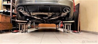 Audi RS6 5,0 V10 Twin Turbo duální Cat-Back nerezový výfuk