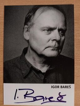 AUTOGRAM IGOR BAREŠ