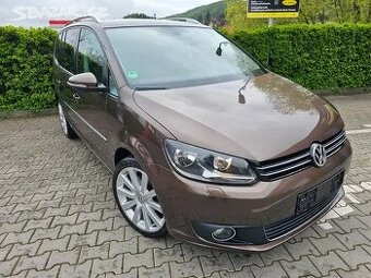 VW Touran 2.0 TDI 103W,1.Maj.159tis,Km,7.Míst,Highline,Tažné