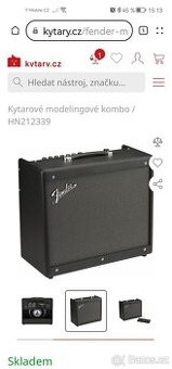 Kytarové kombo fender
