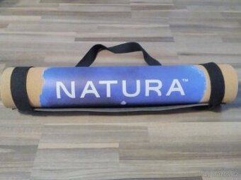 Podložka na jógu, korková + TPE, Natura