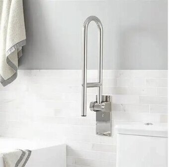 Sklopné madlo do koupelny a WC - 60 cm - 1