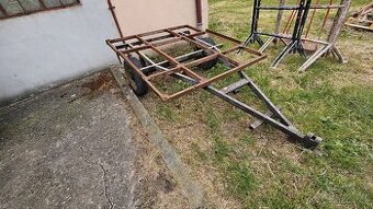 Vozík vlek vlečka - fréza traktor malotraktor