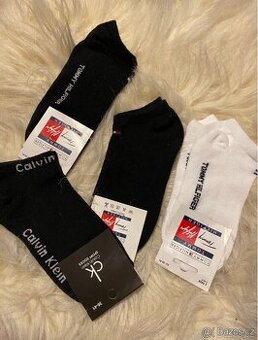 4x nove ponožky vel. 36-41, Calvin Klein, Tommy Hilfiger