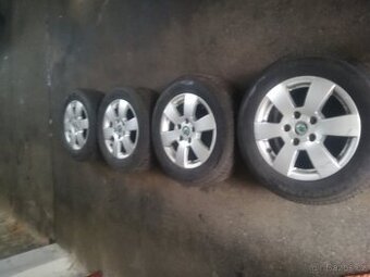 Alu kola originál Škoda Octavia II