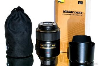 Nikon AF-S Micro 105mm f/2,8 G IF ED VR NEPOUŽITÝ