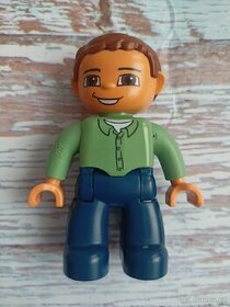 H243 DUPLO TATÍNEK ZELENÁ KOŠILE - 1