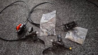 SHIMANO Brzdy Deore BR-M6100 přední+zadní kotoučové hydrauli